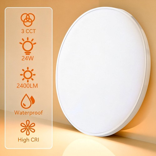 Round led ceiling - led,