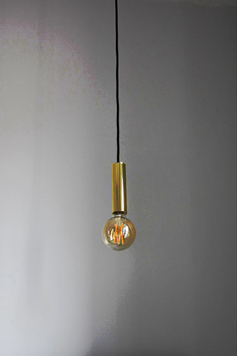 Gold brass finish - gold, pendant