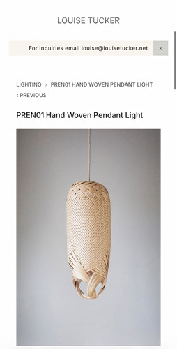 Louise tucker hand woven - louise,