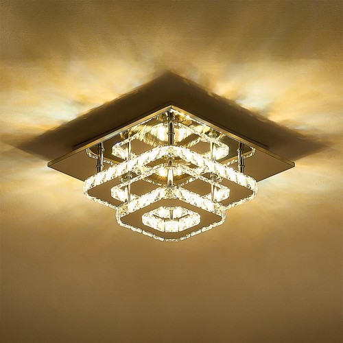 Led ceiling crystal chandelier - led,