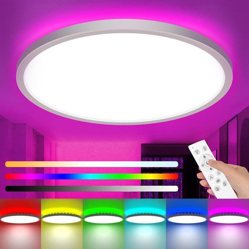 Led ceiling light dimmable 24w - led,