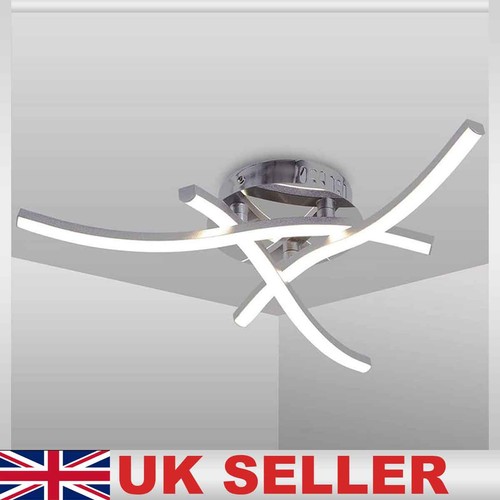 Modern wave arm led ceiling - arm,