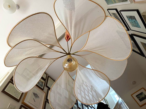 Flower petal white fabric - petal,