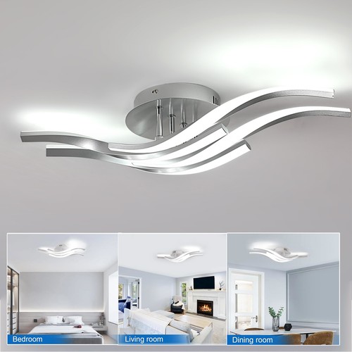 Metal wave modern - modern, ceiling