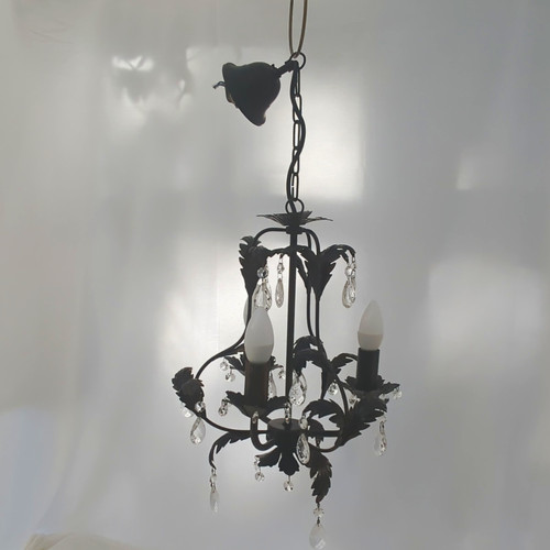 Light black metal indoor - black,