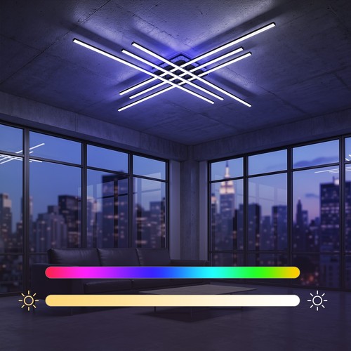 Large led ceiling - ceiling, with