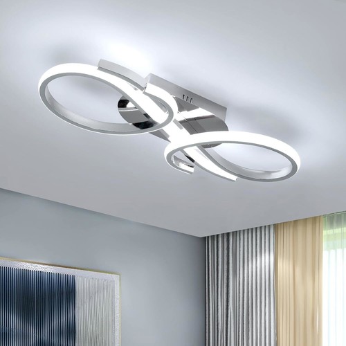 Chrome 36w ceiling light - 36w, led