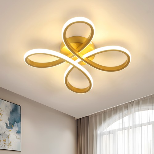 Gold 30w modern - gold, led