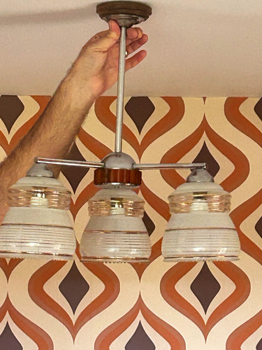 Vintage retro light ceiling - vintage, 3